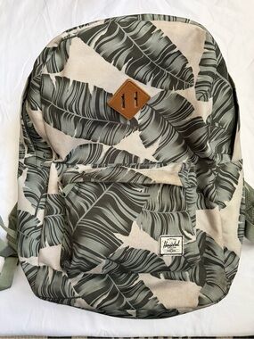 Herschel Heritage Tropical Palm Leaf Print Backpack